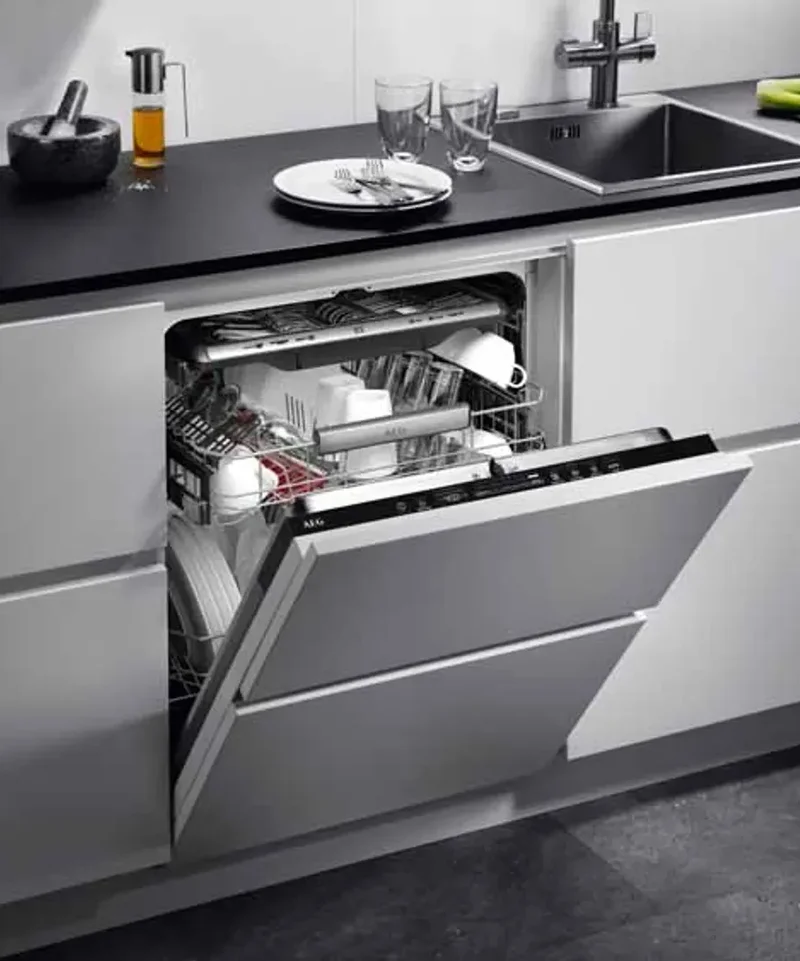 Inbouw vaatwasser in keuken